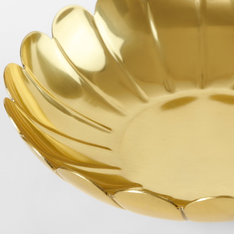 ظرف سرو ایکیا سایز 25 سانتی متر مدل IKEA AROMATISK خط و خش دار